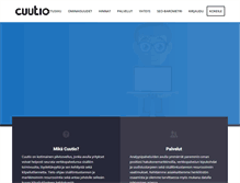 Tablet Screenshot of cuutio.fi